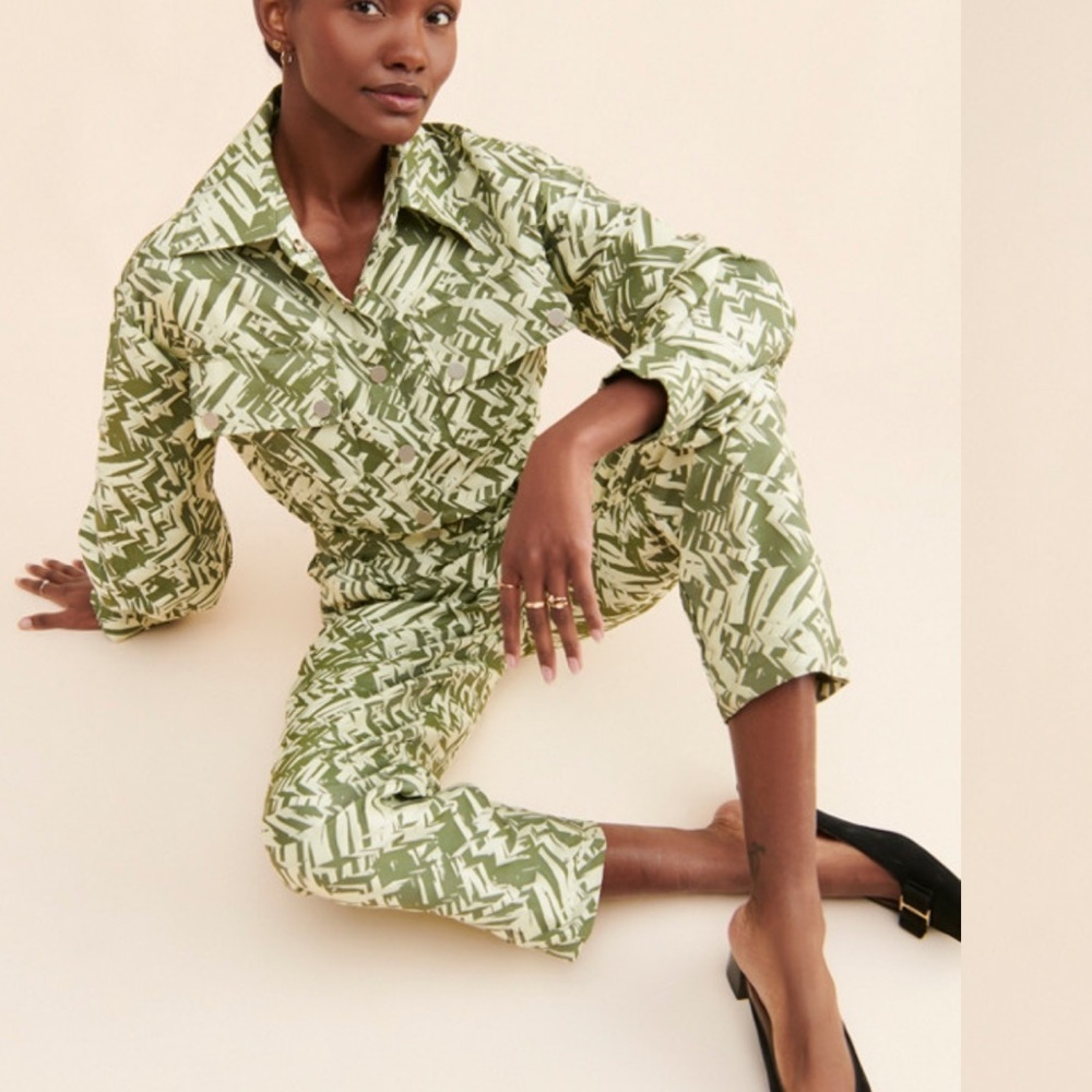 Ghospell Artsy Avant Guard Coverall Jumpsuit OnePiece Jumper Playsuit XS - Picture 4 of 9